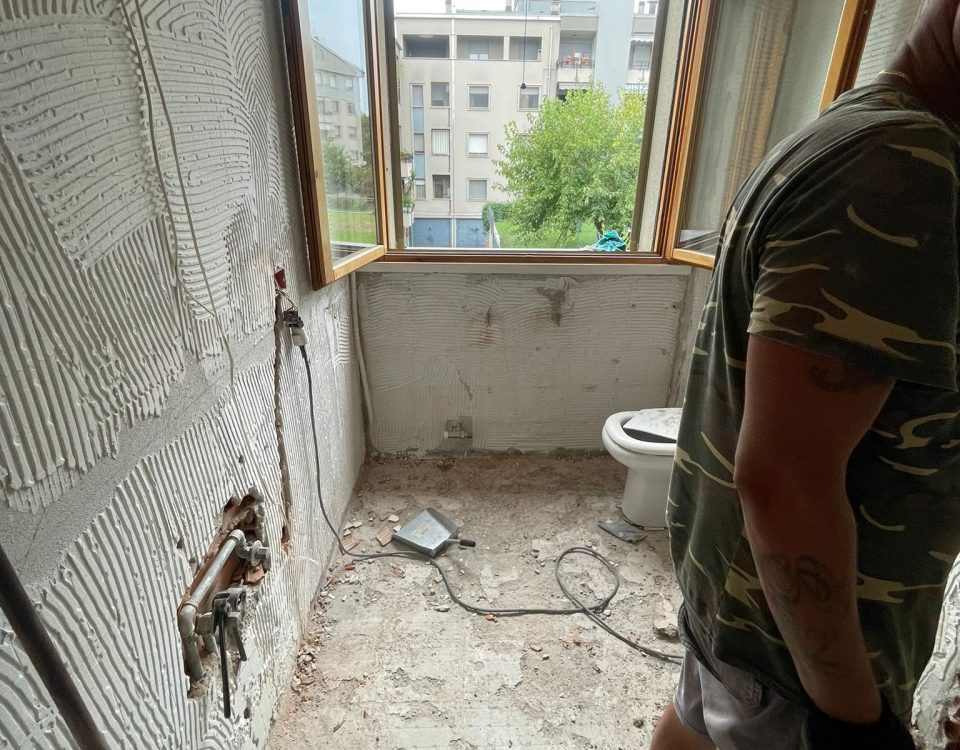 Ristrutturazione bagni in appartamento Milano
